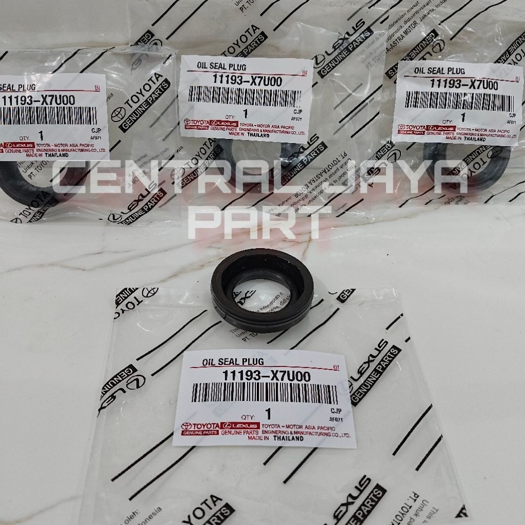 SEAL BUSI KARET SEAL SIENTA ETIOS VALCO VIOS GEN 3 YARIS LELE ORIGINAL 1PCS