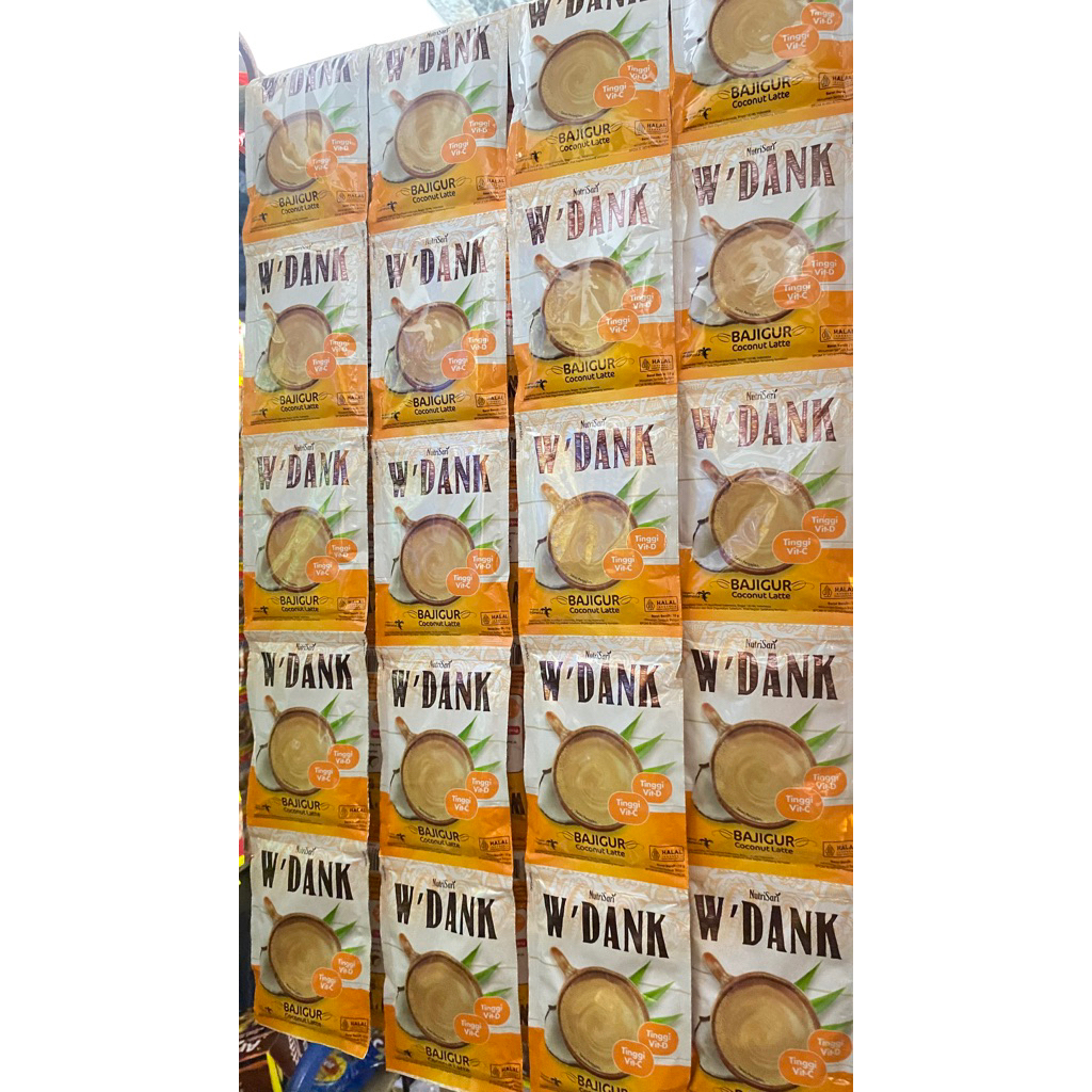 

kopi W’Dank nutrisari - kopi bajigur - kopi seduh - kopi sachet - instan - 1 renceng isi 10