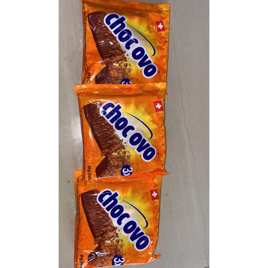 

CHOC OVO CHOCOLATE 1 PACK ISI 3 PCS 60G