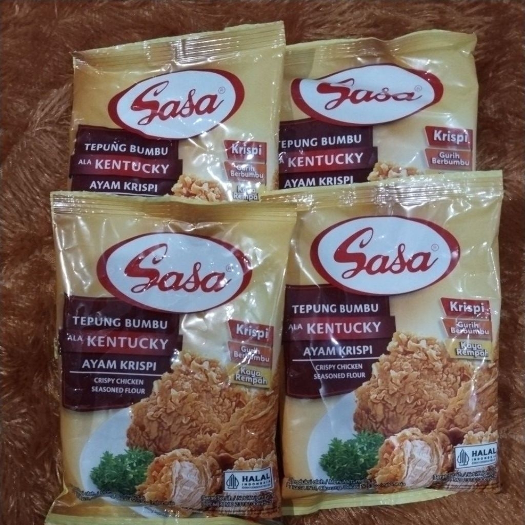 

Tepung bumbu kentucky Sasa 1 renteng isi 10 pcs