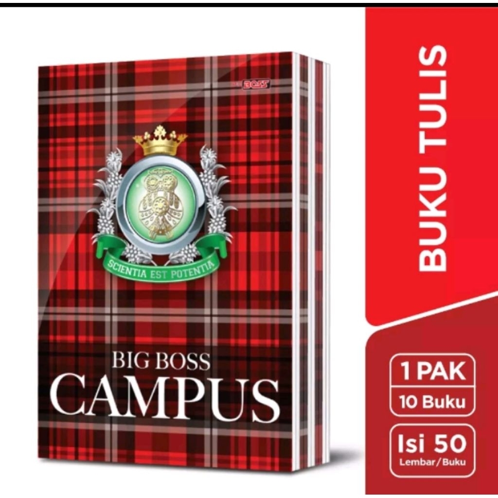 

Ay00! BUKU CAMPUS BIG BOS/SUMA/50 ISI 10/SEKOLAH/BELAJAR/MURID
