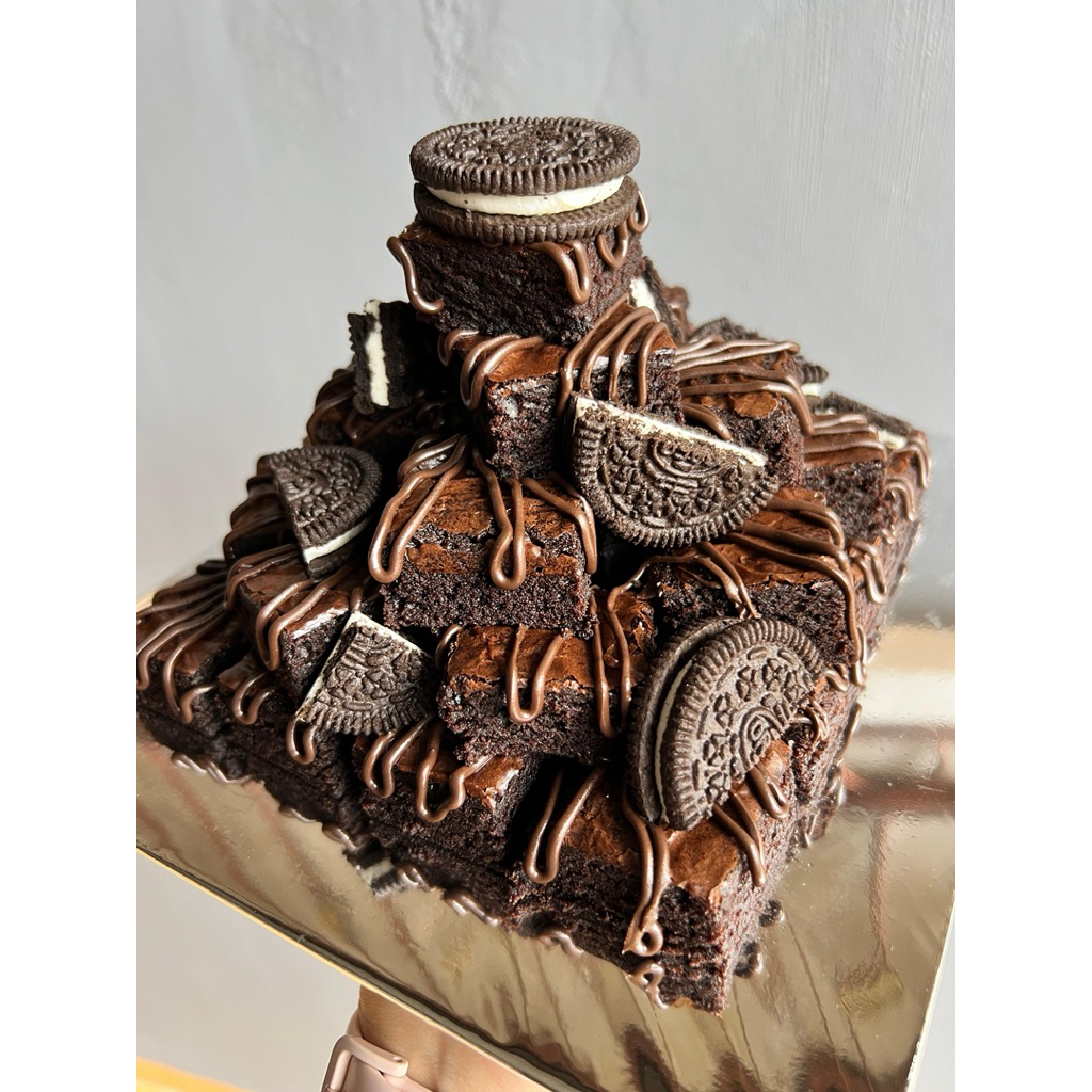 

Brownie Tower