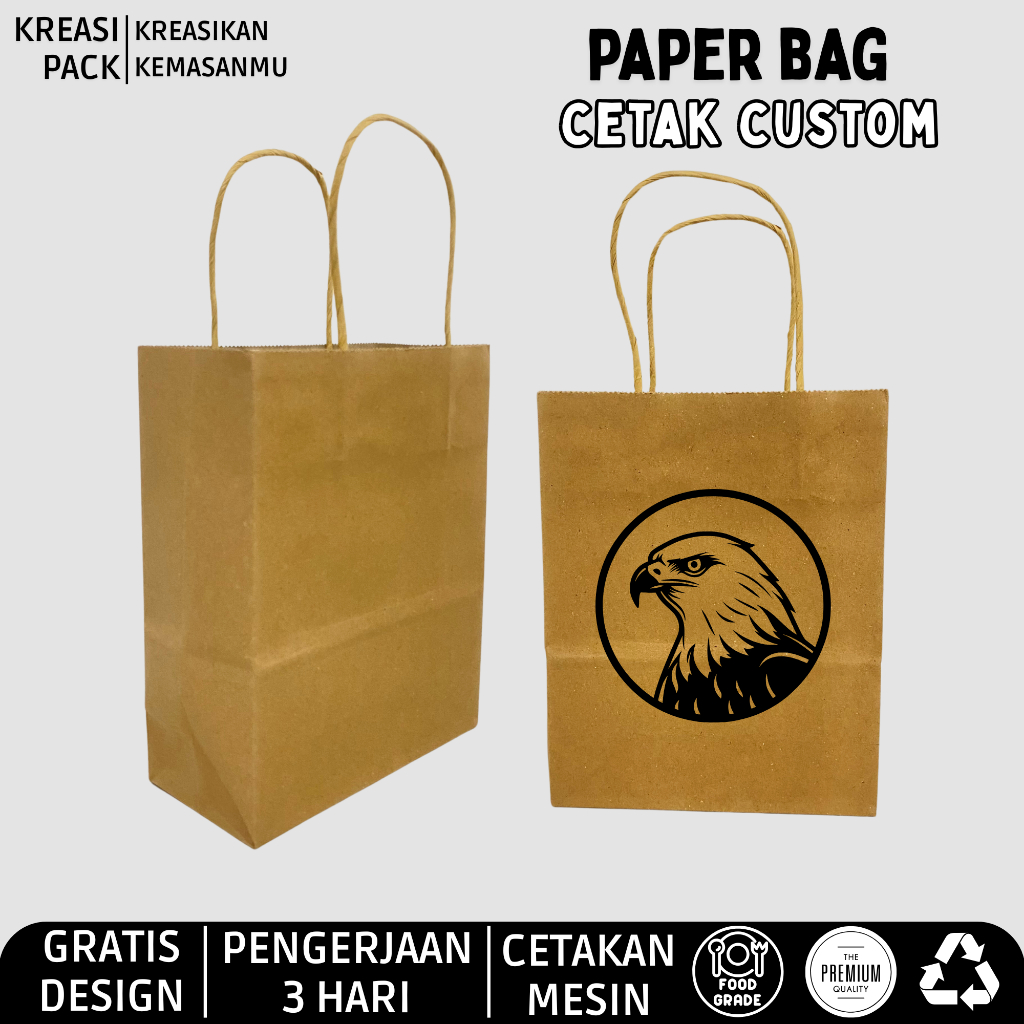 

Paper Bag Cetak Custom Logo