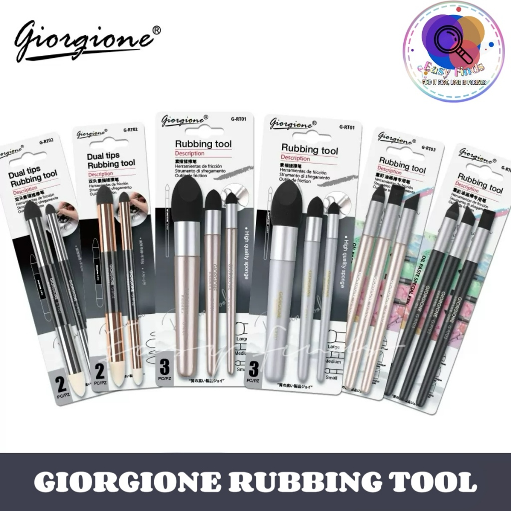 

Giorgione Sketch / Oil Pastel Rubbing Pen Set Pena Gosok Sketsa/Lukisan Cat Minyak G-RT / Oil Pastel Rubbing