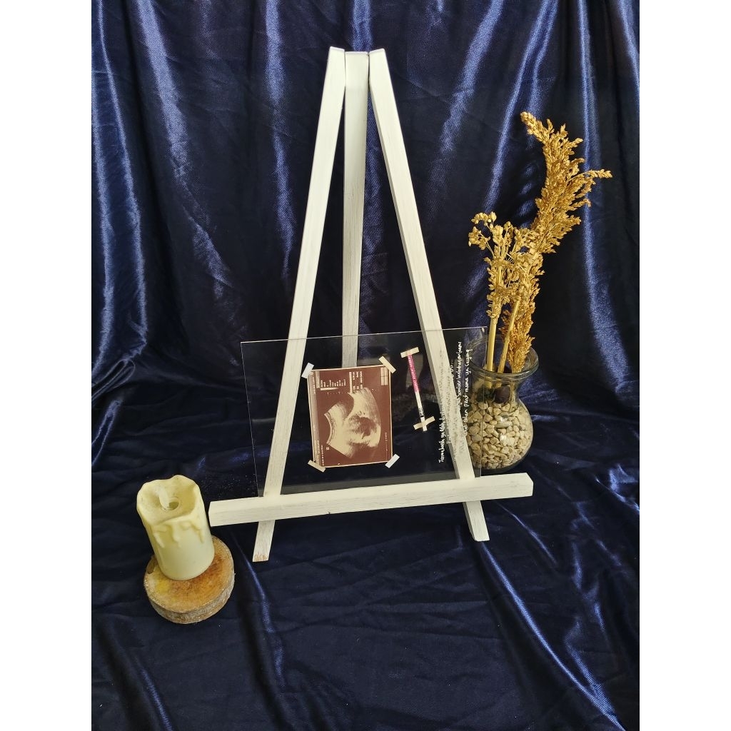 

easel warna /tatakan foto/tatakan akrilik