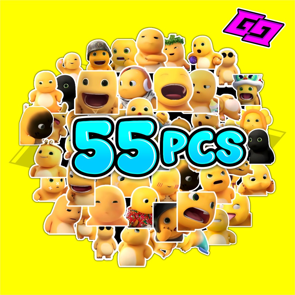 

STIKER PACK ISI 55PCS NAILONG DINO KUNING SUDAH DICUTTING TINGGAL TEMPEL