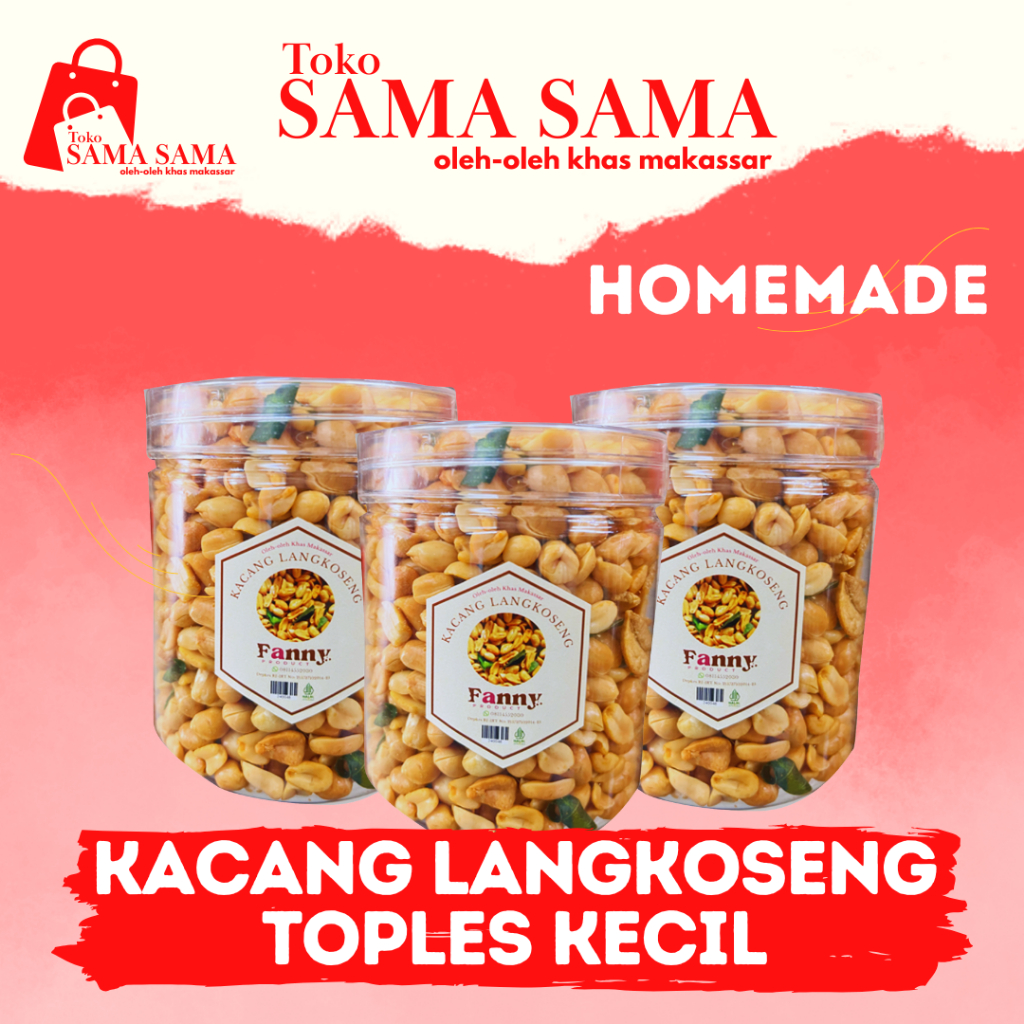 

Kacang Langkoseng Toples Kecil