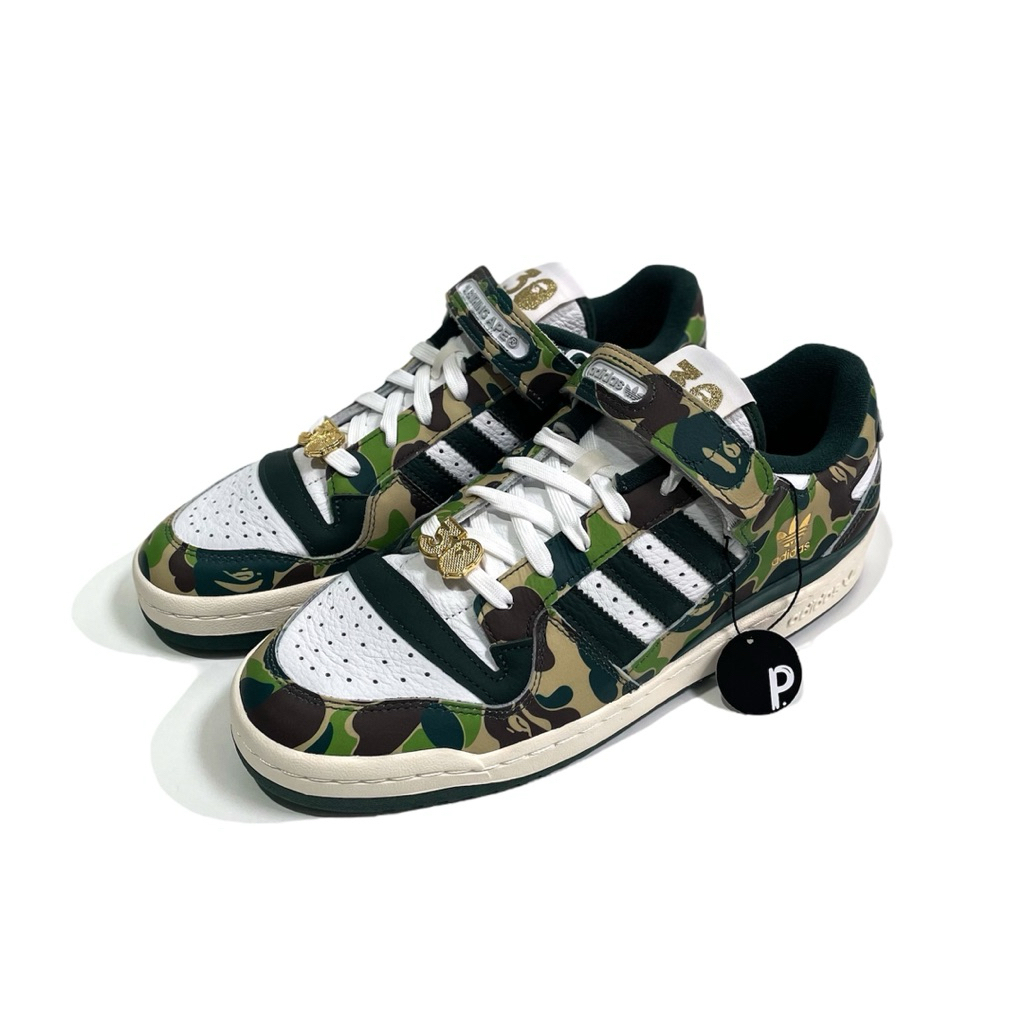 Adidas Forum 84 x BAPE 'Green Camo'
