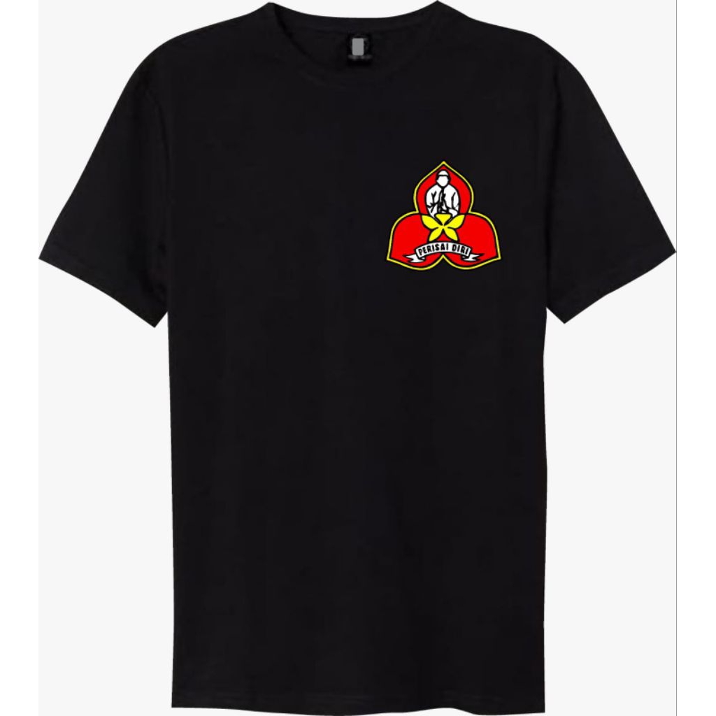 Kaos Logo Perisai Diri/Kaos Lengan Pendek Perisai Diri