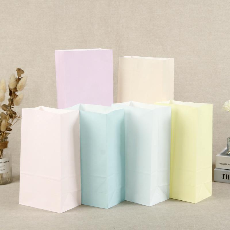 

Standing Pouch PASTEL 13x8x24 cm / Korean Paper Gift Bag Bungkus Hampers Roti Kue Kering Snack