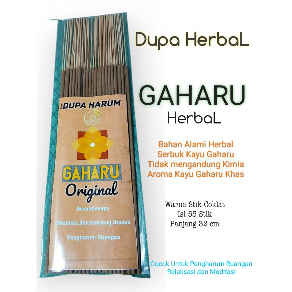 Dupa GAHARU ORIGINAL Aroma Kayu Gaharu Lembut
