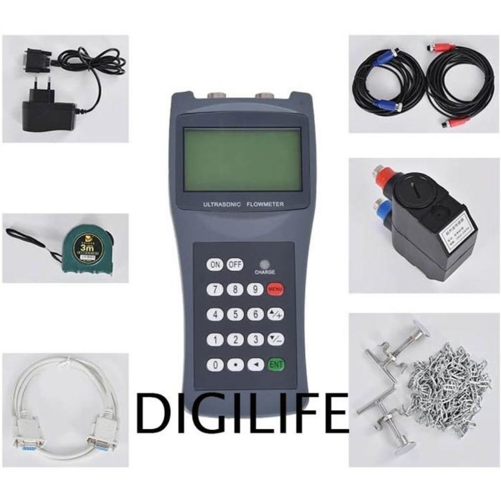 Ultrasonic Flow Meter 50-700mm TDS100H M2 Portable TDS-100H Water