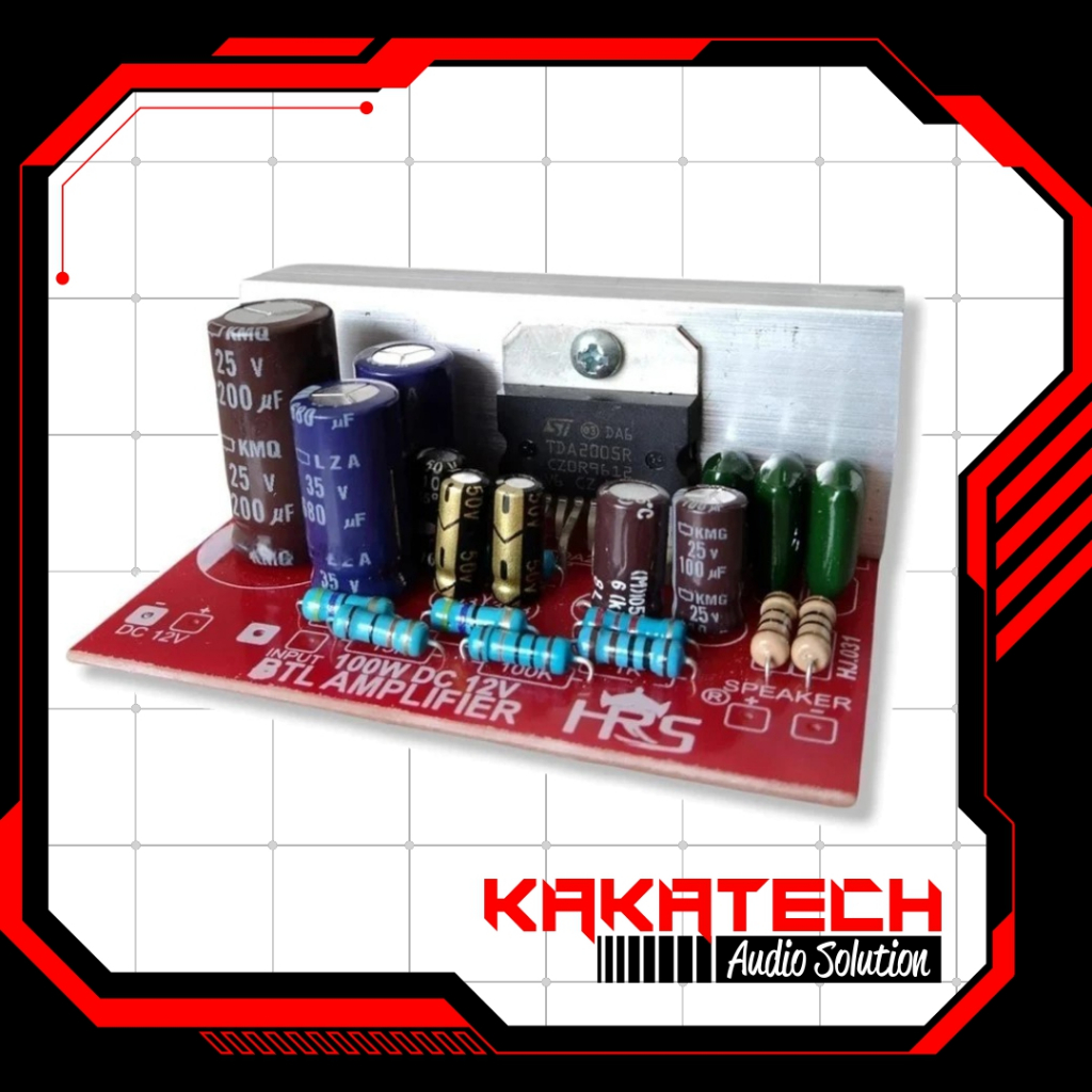 Power amplifier tda 2005 mono