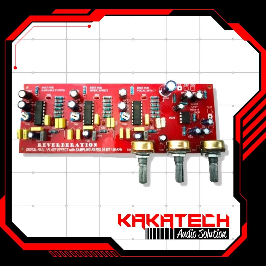 Kit Echo Reverb 3 Potensio