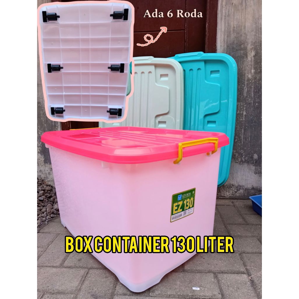 BOX CONTAINER PLASTIK JUMBO 130 LITER EZY