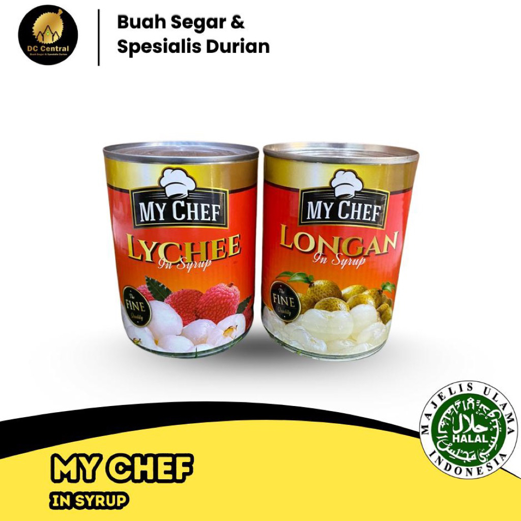 

MY CHEF LYCHEE in Sirup Kaleng