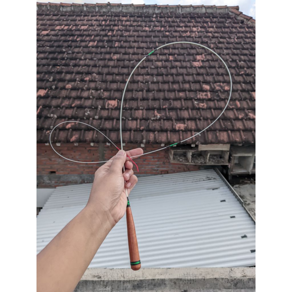 joran waderan 120cm 2 sambungan super lentur