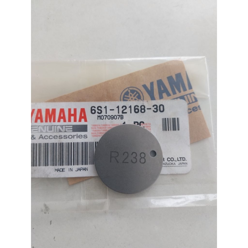 PAD ADJUSTING 6S1-12168-00/10/20/30 UNTUK MESIN TEMPEL YAMAHA  250PK