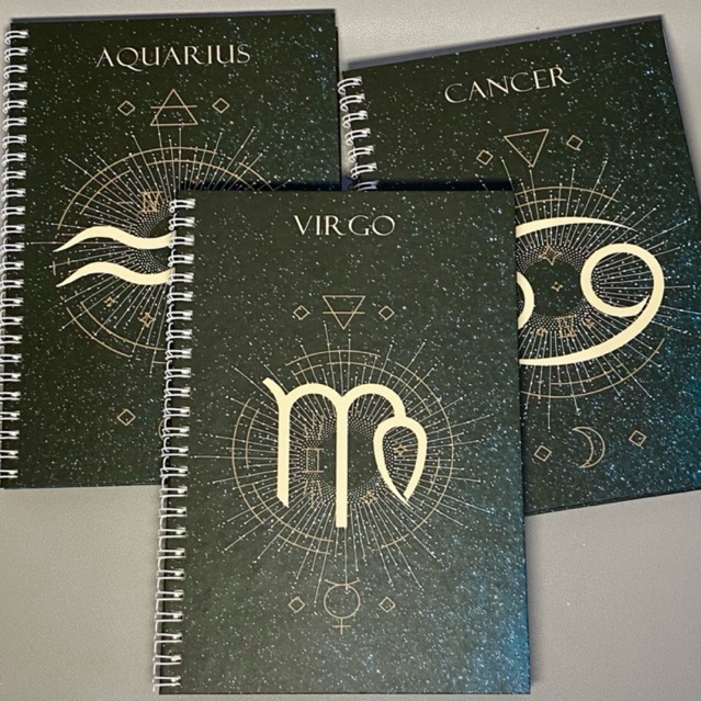 

Notebook A5 Zodiak Buku Diary Aesthetic Buku Jurnal Sekolah 50 Lembar Stationery