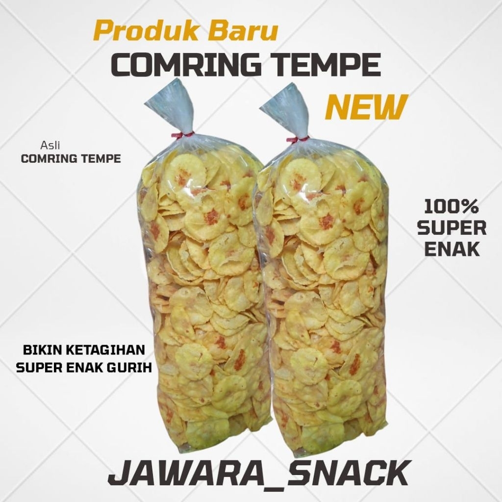 

Paket 2 Kg Comring Isi Tempe/ Keripik Singkong / Gemblong Khas Ciamis Termurah