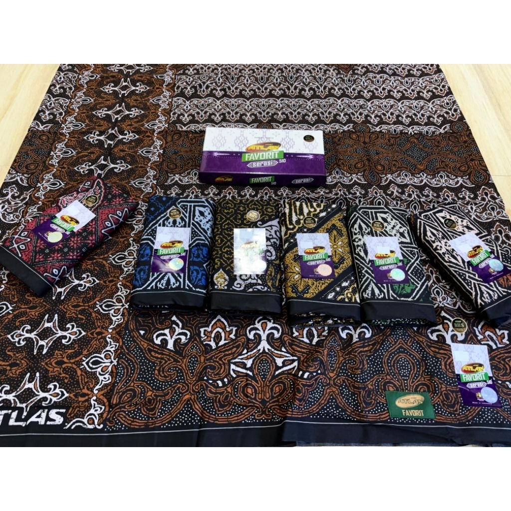 paket sarung atlas favorit 1 kodi 20 pcs & 1 dus 10 pcs