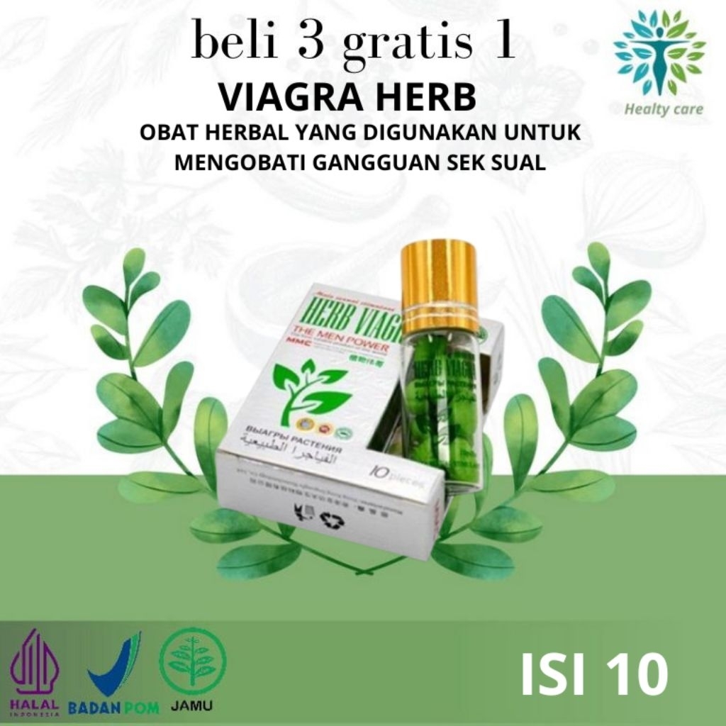 VIAGRA HERB ISI 10 PIL ORIGINAL HERBAL