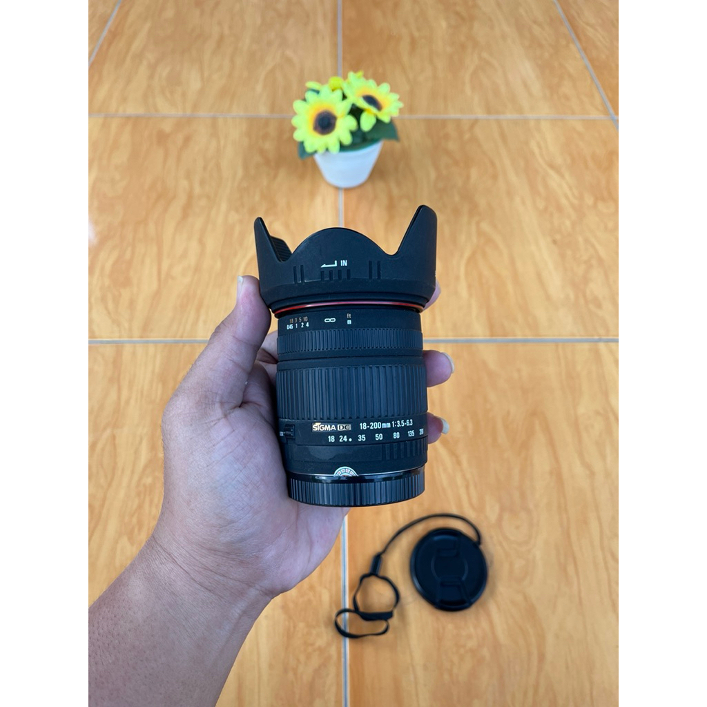LENSA SIGMA 18 200MM FOR CANON ATAU NIKON