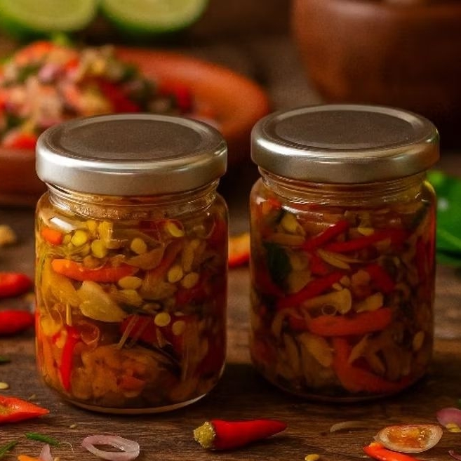 

Sambal Bawang Matah Bali Dnusantara Kemasan 120gr