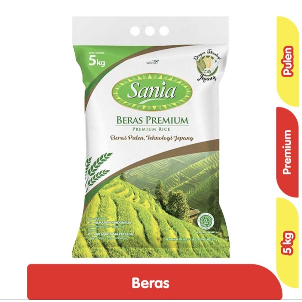 

Beras Sania 5 kg