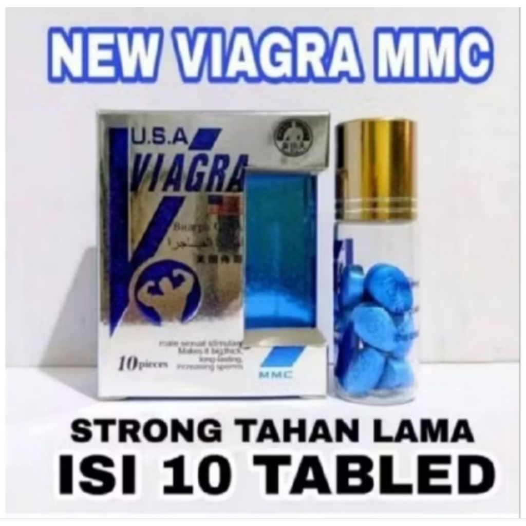 100% Original Terlariss !!! VIAGRA MMCA ASLI ORIGINAL USA OBAT STAMINA PRIA