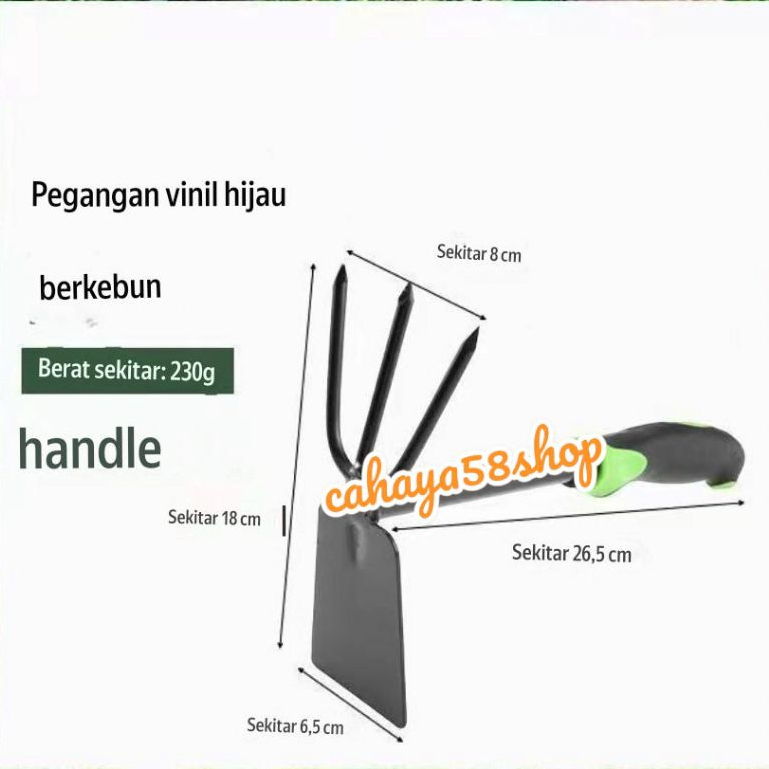cangkul garuk mini multifungsi hight quality cangkul mini tanaman premium cangkul berkebun