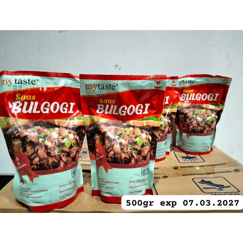 

my taste saus bulgogi 500gr 07-03-2027