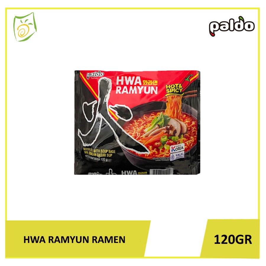 

Hwa Ramyun Ramen 120gr - Paldo Hwa Ramyun Ramen Korea Pedas 120gr