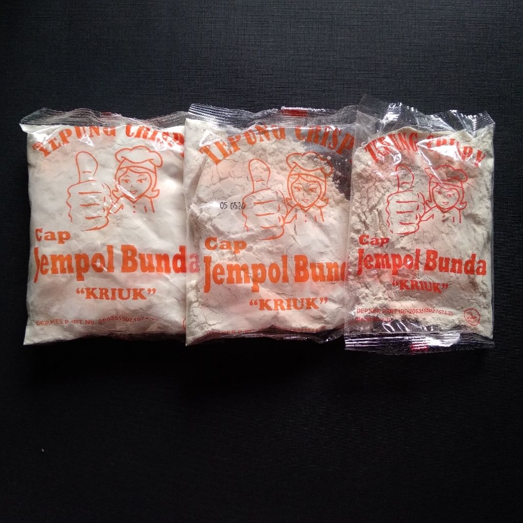 

Tepung BUNDA ukuran SEDANG (± 80 gr)