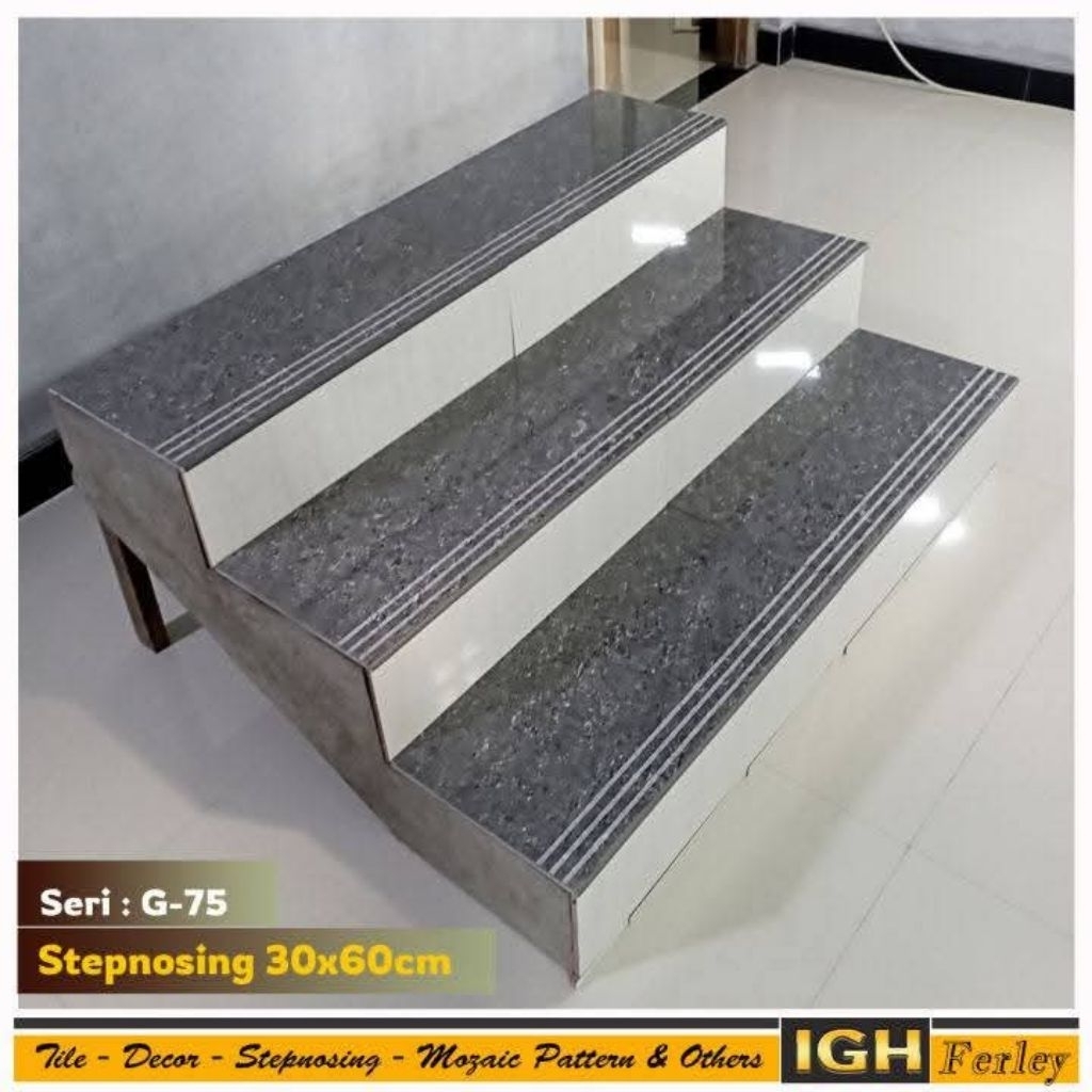 Granit Anak Tangga 30×90 20×90 stepnosing bullnose textur kasar