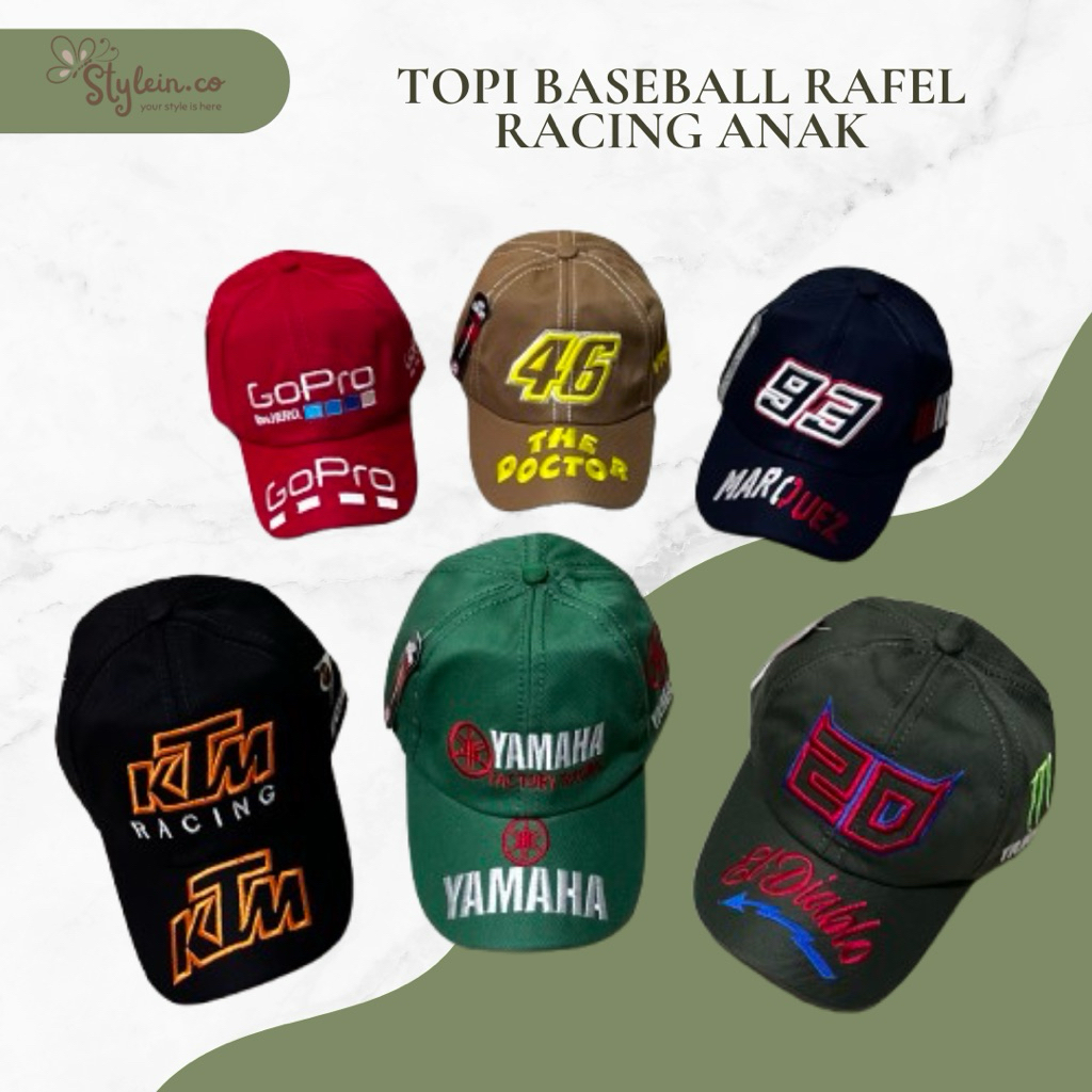 Topi Racing resing Anak motogp F1 Balap