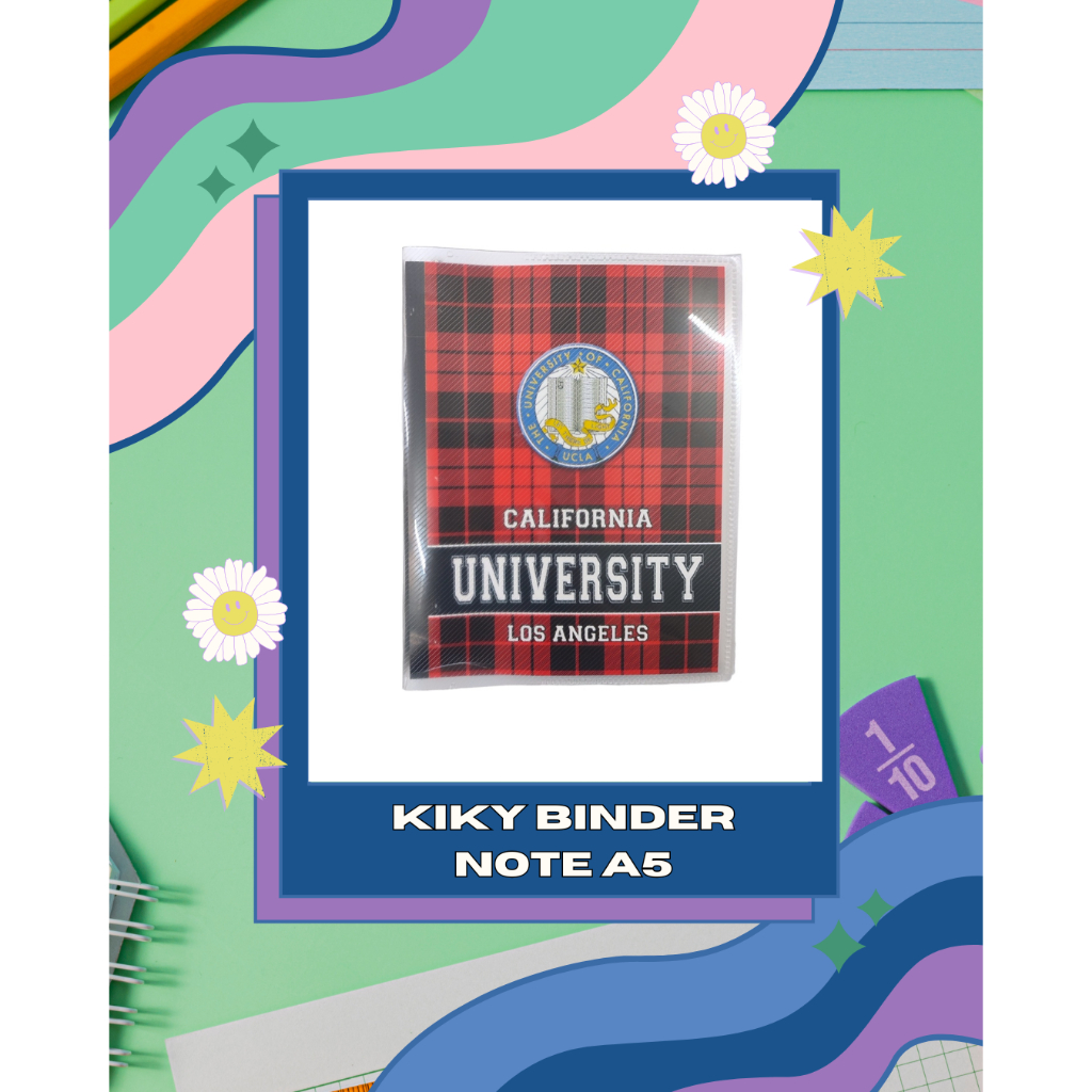 

KIKY NEW BINDER A5 UNIVERSITY