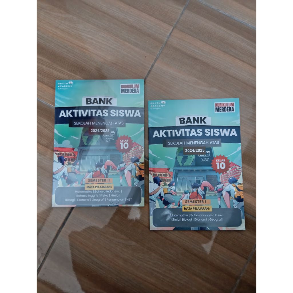 [BOOKED] BUKU BRAIN ACADEMY (BANK AKTIVITAS SISWA KLS 10)