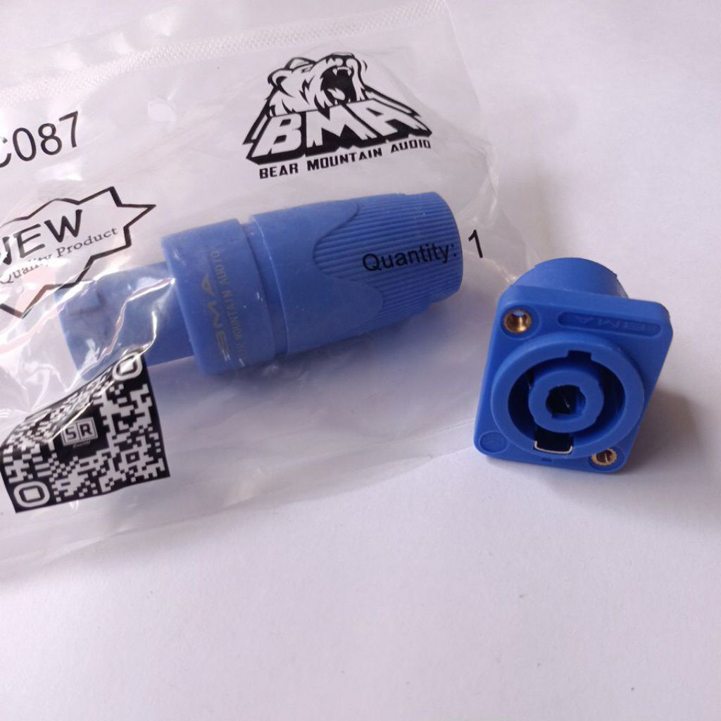 soket speakon + jeck speakon BMA