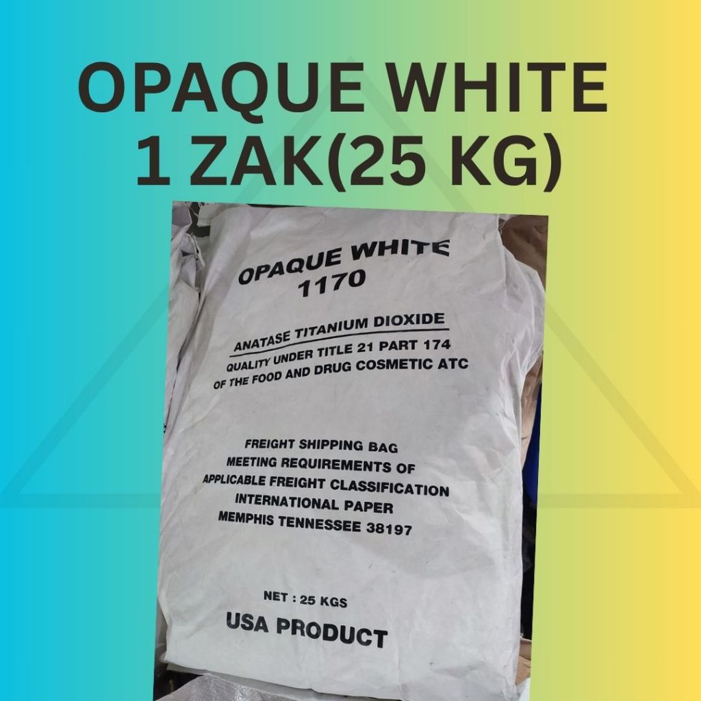 

OPAQUE WHITE 1 ZAK//25 KG
