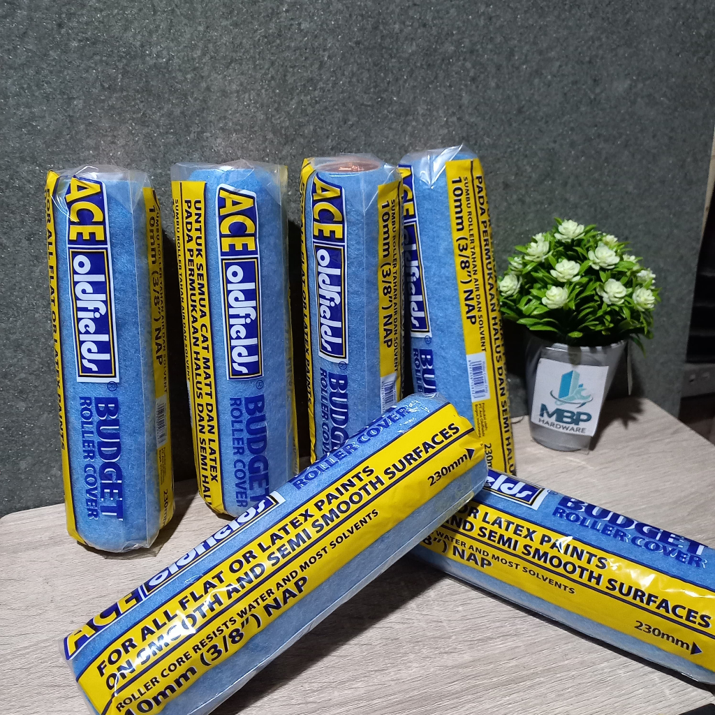 REFILL KUAS ROLL ACE oldfields 230 mm / BULU KUAS ROLL ACE / REFILL KUAS ROLL CAT ACE