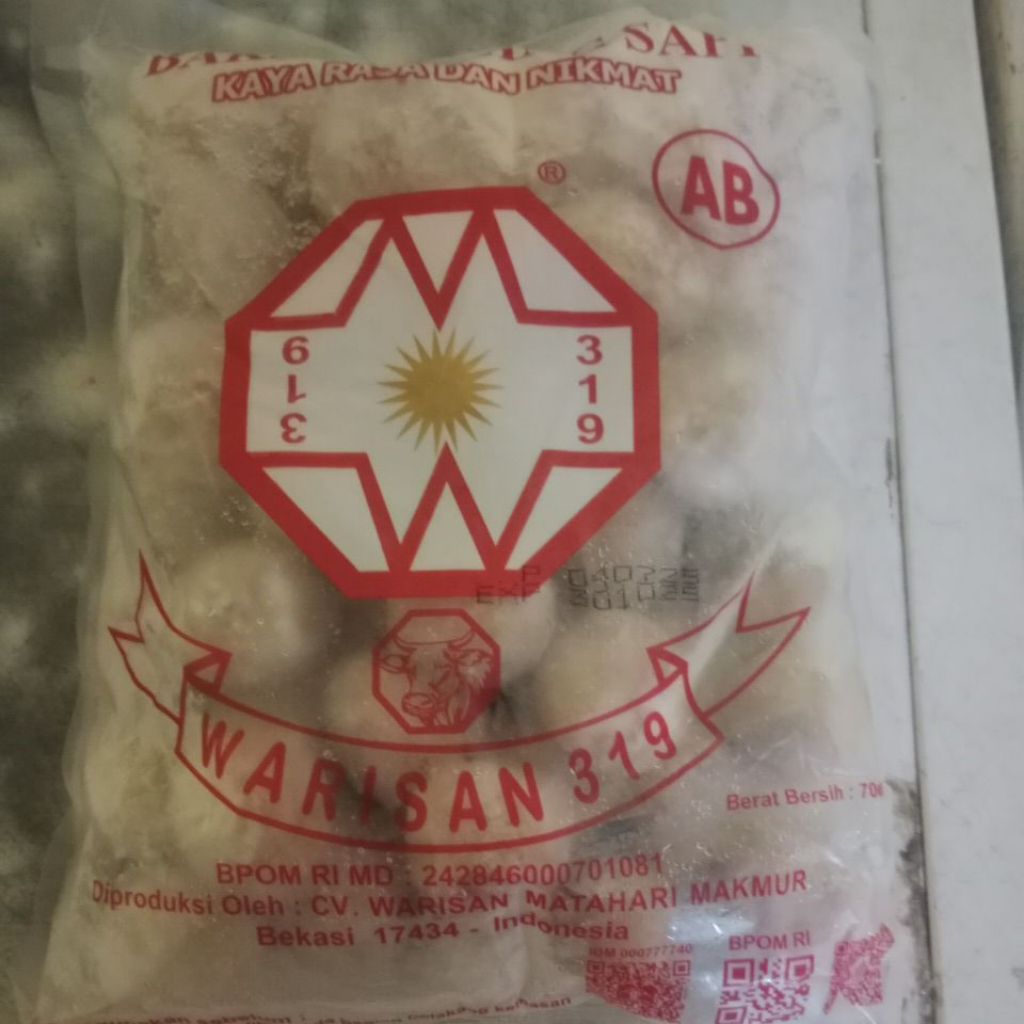 

BAKSO WARISAN AB 319