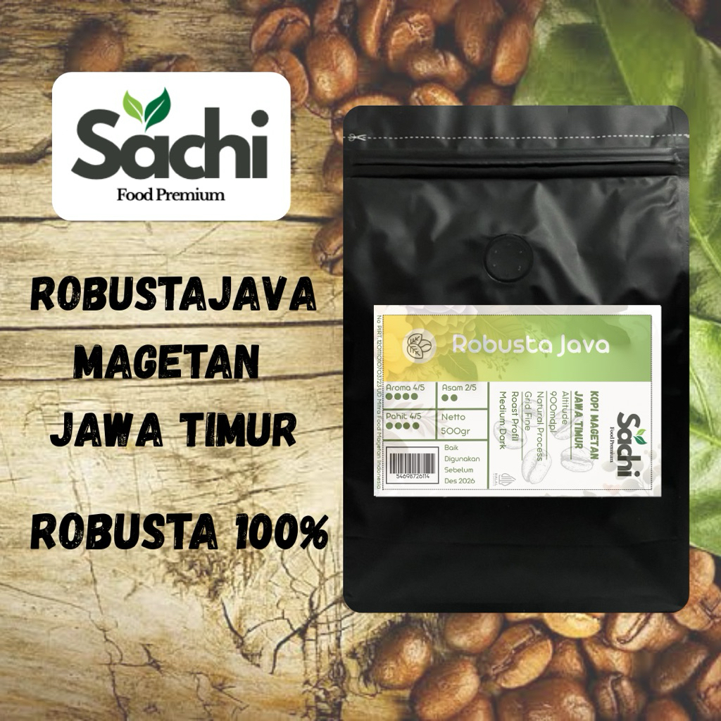 

kopi robusta 100% magetan jatim by sachi kopi robusta jawa coffee robusta java 500gr