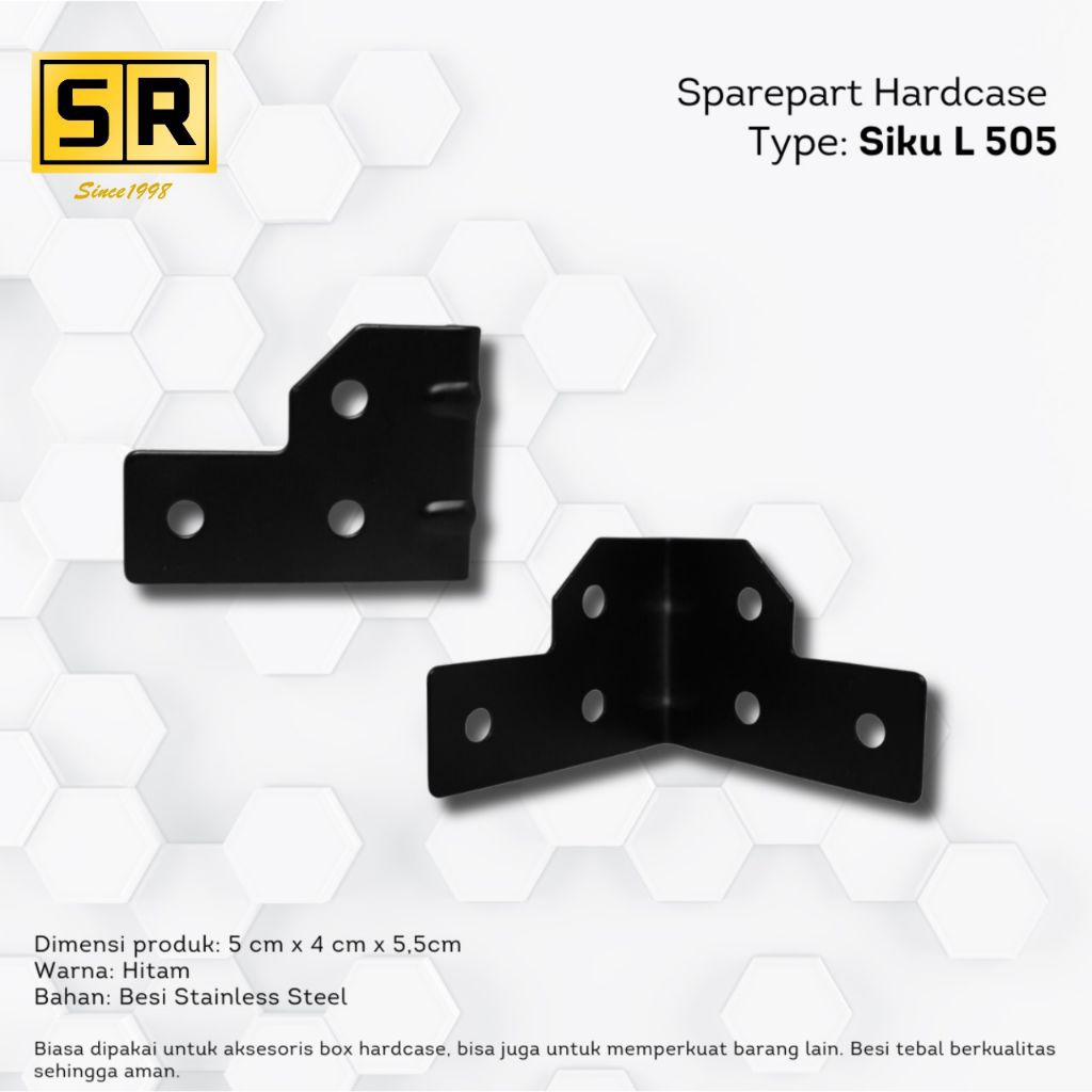 SIKU L HITAM / SIKU HARDCASE L HITAM