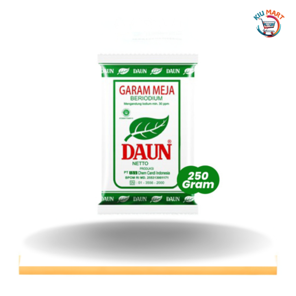 

Garam daun 250gr ber iodium isi 3 pack
