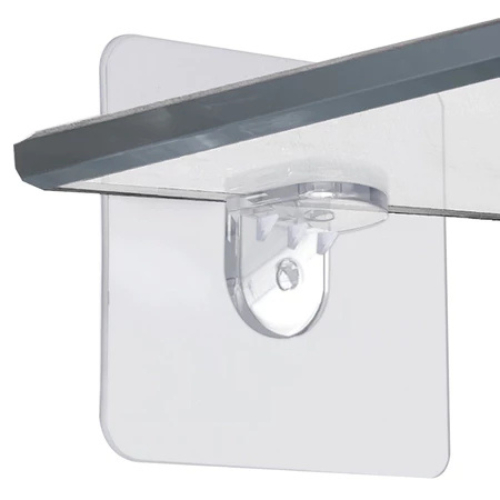 RST Penyangga Siku L Hook Ambalan Tempel Dinding Penahan Rak Lemari Baju