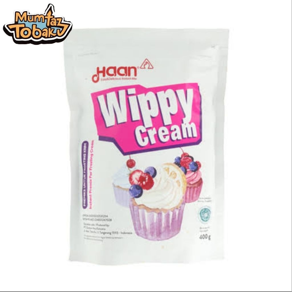 

Haan Wippy Cream 400 gram