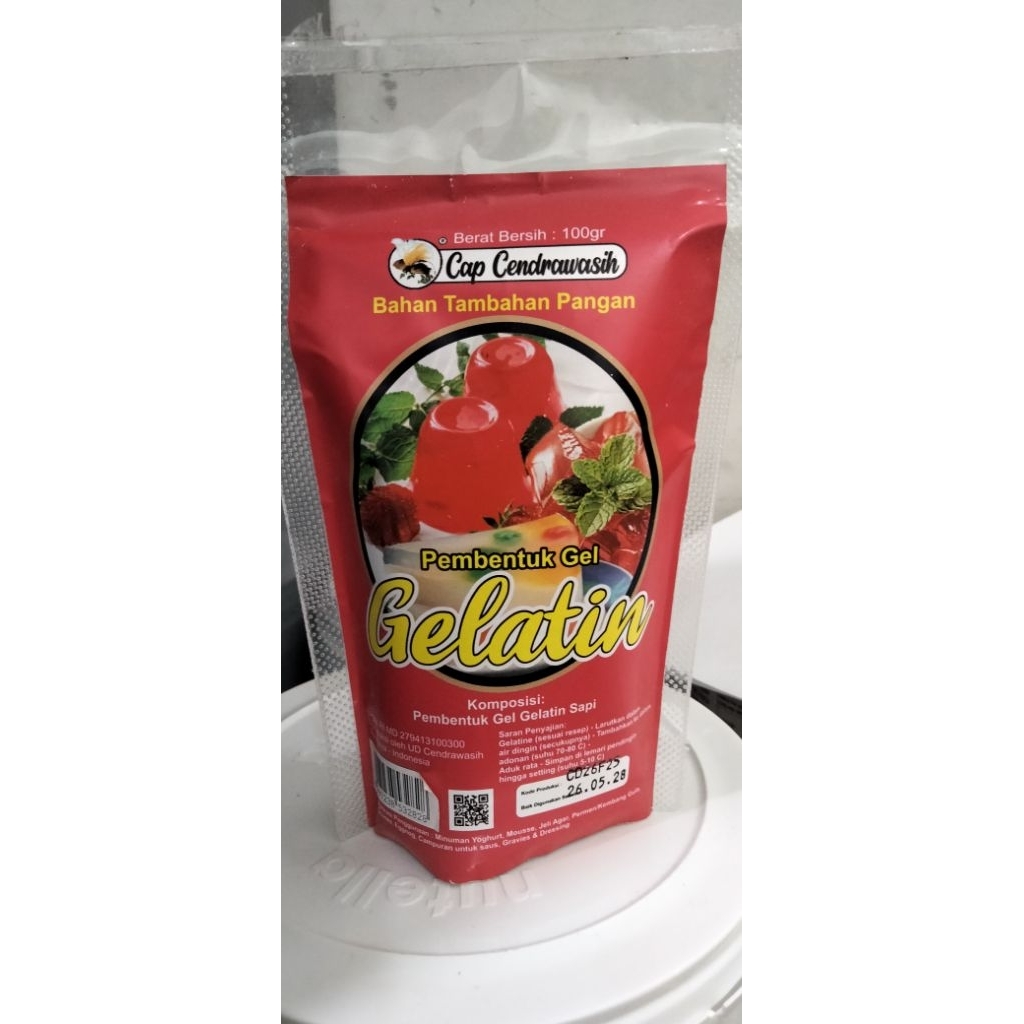 

CEP CENDRAWASIH GELATIN 100G