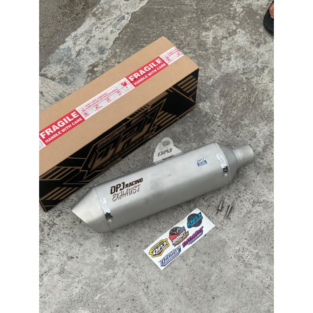 silincer ktm dpj v1 LE original dpj inlet 50inci new model