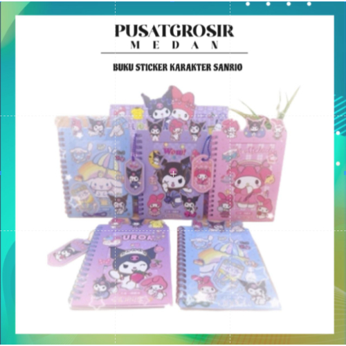 

BUKU STICKER SANRIO ANAK / BUKU STICKER ANAK LUCU KARAKTER SANRIO